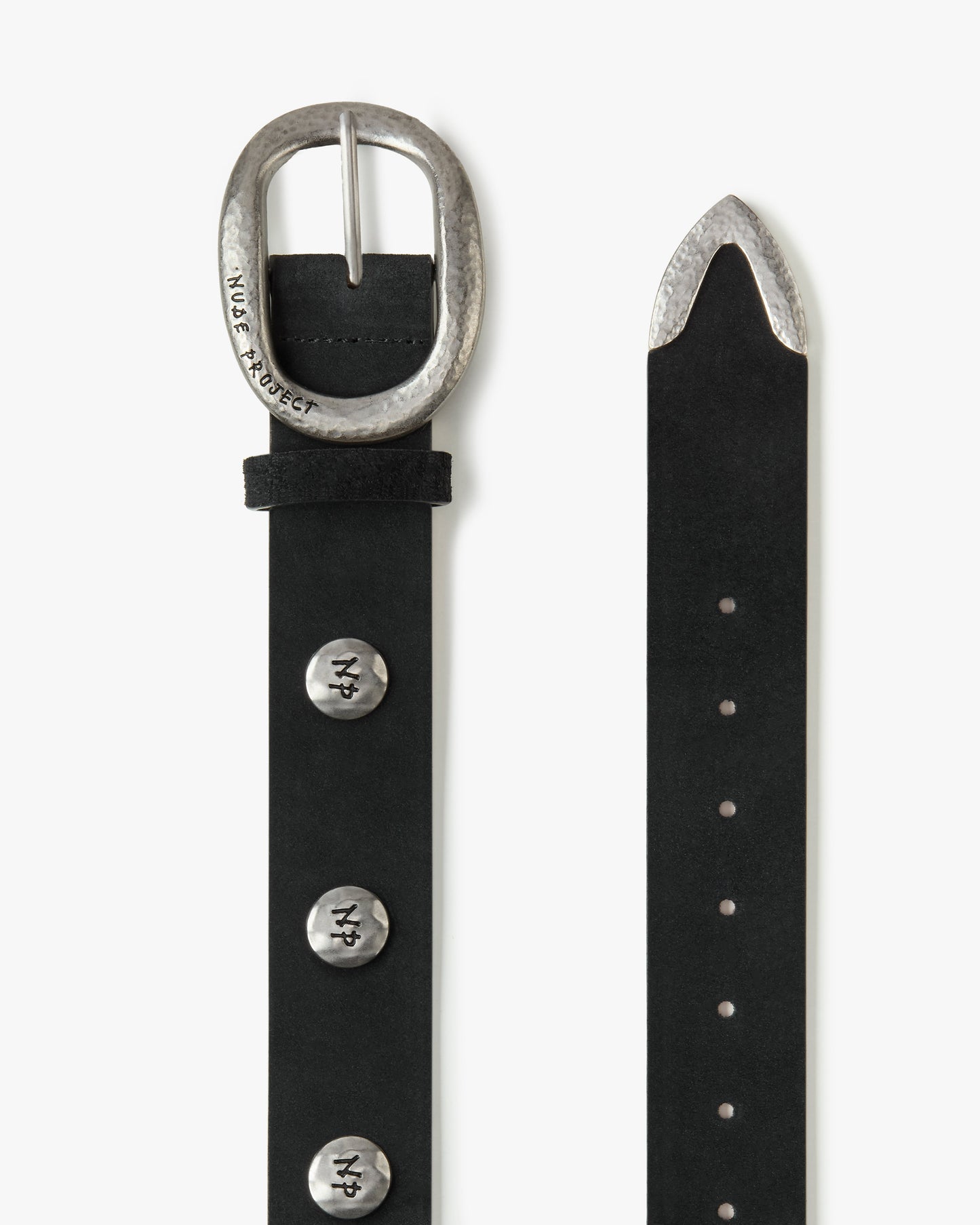 Suede Belt Black