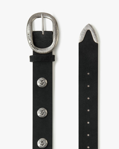 Suede Belt Black