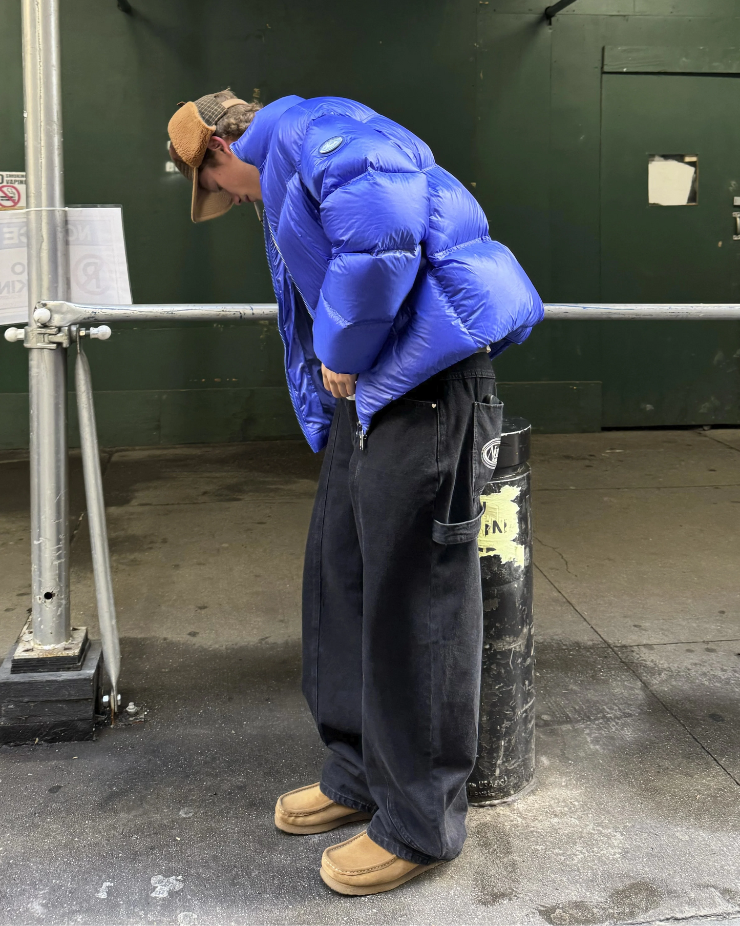 Real Down Og Puffer Jacket Blue