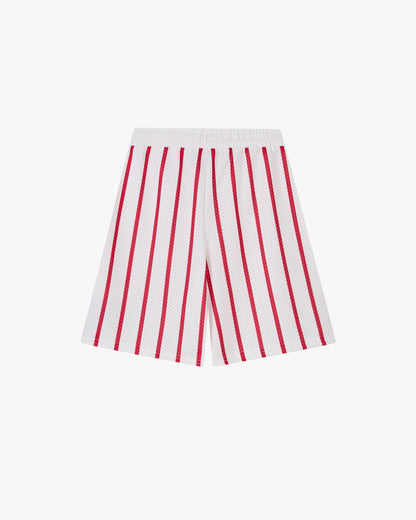 Stripes Mesh Short