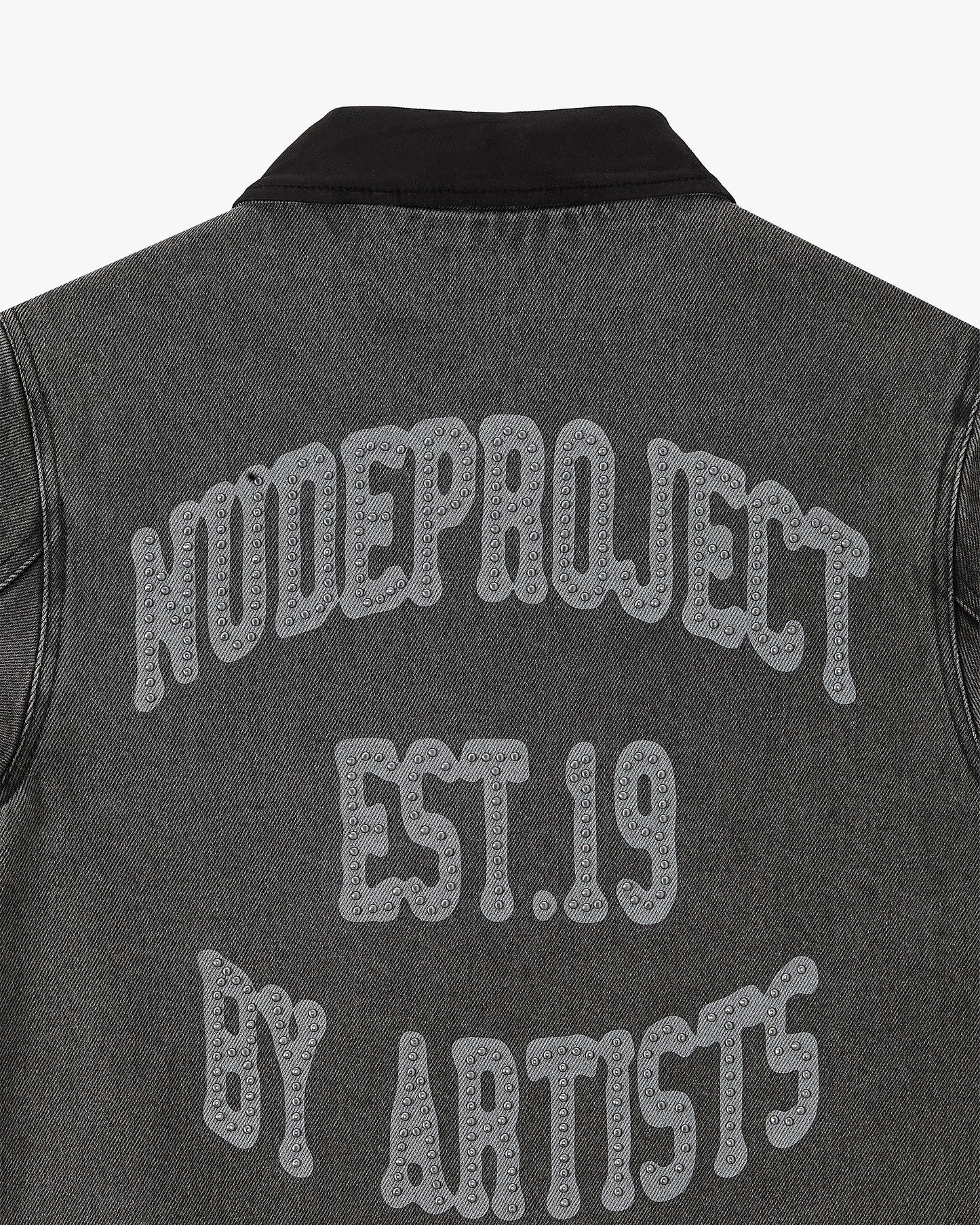 Trucker Denim Jacket Black