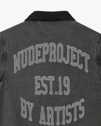 Trucker Denim Jacket Black