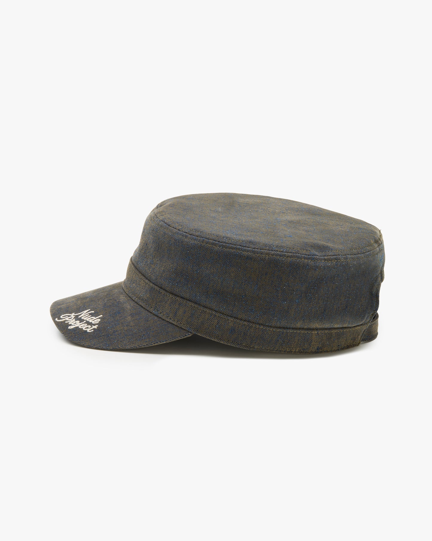 Velvet Denim Cap
