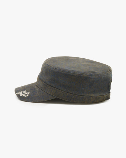 Velvet Denim Cap