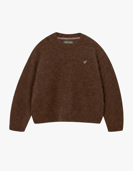 Alpaca Knit Brown